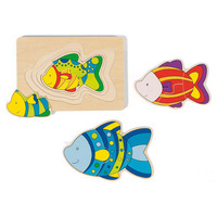 GOKI - 4 Layer Fish Puzzle