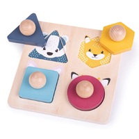 Bigjigs - Woodland Animal Shape Puzzle