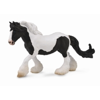 Collecta - Gypsy Mare Black & White Piebald 88779