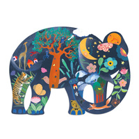 Djeco - Elephant Puzzle 150pc