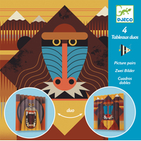 Djeco - Wildlife Paper Picture Pairs