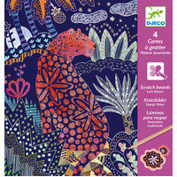 Djeco - Lush Nature Scratch Cards