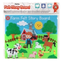 Learning Can Be Fun - Felt Story Board Farm