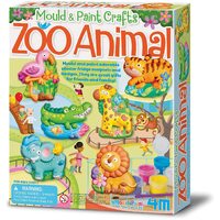 4M - Mould & Paint Zoo Animals