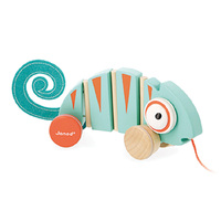 Janod - Tropik Pull Along Chameleon