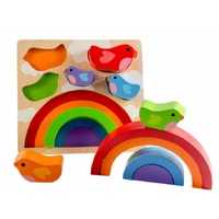 Kiddie Connect - Bird And Rainbow Puzzle