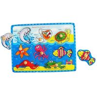 Fun Factory - Sea Animals Peg Puzzle