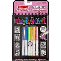 Melissa & Doug - On The Go - Magic Velvet - Butterfly