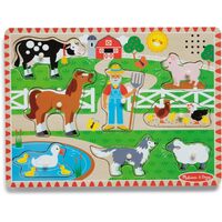 Melissa & Doug - Old MacDonald Farm Song Puzzle - 8pc