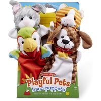 Melissa & Doug - Playful Pets Hand Puppets