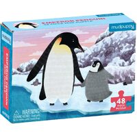 Mudpuppy - Mini Puzzle - Emperor Penguin 48pc