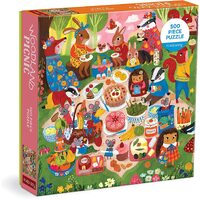 Mudpuppy - Woodland Picnic Family Puzzle 500pc