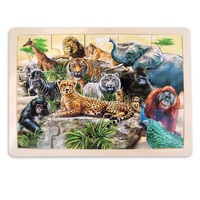 Fun Factory - Wild Animals Puzzle 48pc