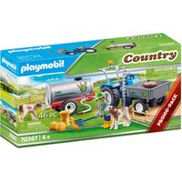 Playmobil - Loading Tractor with Water Tank 70367