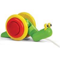 PlanToys - Pull-Along Snail 