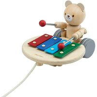 PlanToys - Pull-Along Musical Bear