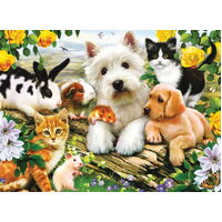 Ravensburger - Happy Animal Babies Puzzle 300pc