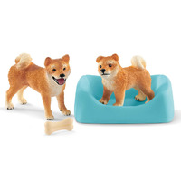 Schleich - Shiba Inu Mother and Puppy 42479