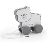 Viga Toys - Pull Along Polar Bear