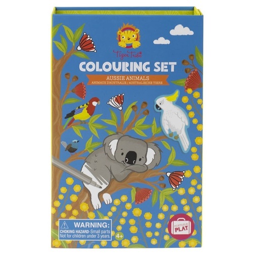 Tiger Tribe - Colouring Set - Aussie Animals