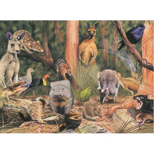 Blue Opal - Wild Australia On the Forest Floor Puzzle 200pc