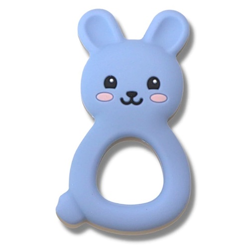 Jellystone Designs - Jellies Bunny Teether - Soft Blue