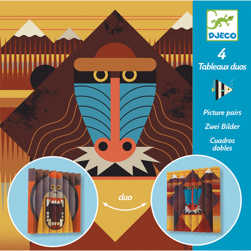 Djeco - Wildlife Paper Picture Pairs