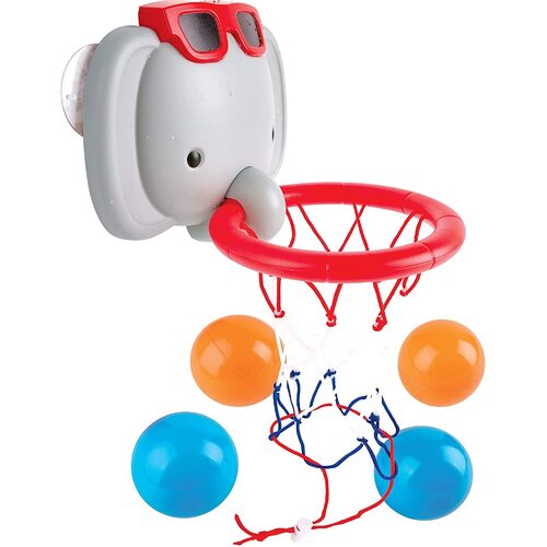 Hape - Bath Time Basketball Elephant