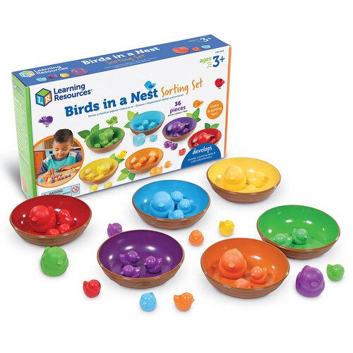 Learning Resources - Birds in a Nest Sorting Set