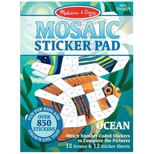 Melissa & Doug - Mosaic Sticker Pad - Ocean