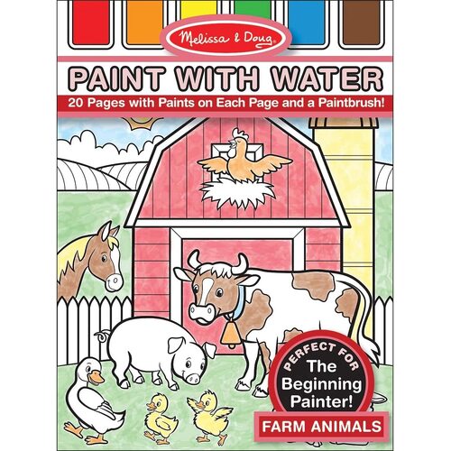 Melissa & Doug - Paint with Water - Farm Animals