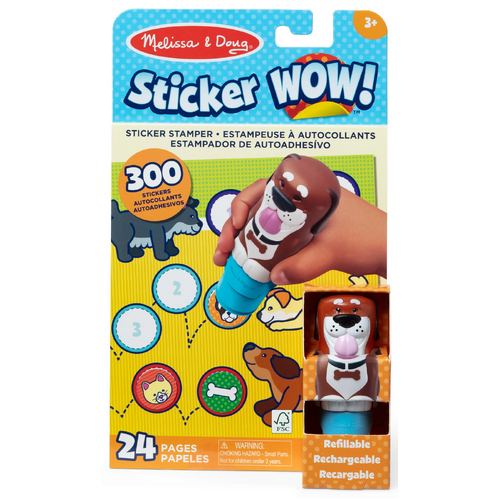 Melissa & Doug - Sticker WOW! Sticker Stamper & Activity Pad - Dog