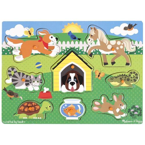 Melissa & Doug - Pets Peg Puzzle