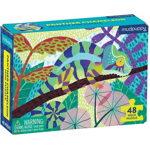 Mudpuppy - Mini Puzzle Chameleon 48pc