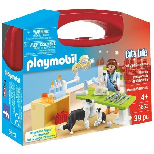 Playmobil - Vet Visit Carry Case 5653