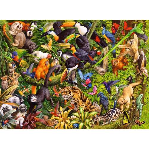 Ravensburger - Marvelous Menagerie Puzzle 200pc