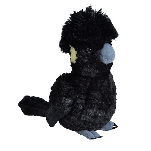 Wild Republic - Cuddlekins Yellow Tail Black Cockatoo 30cm